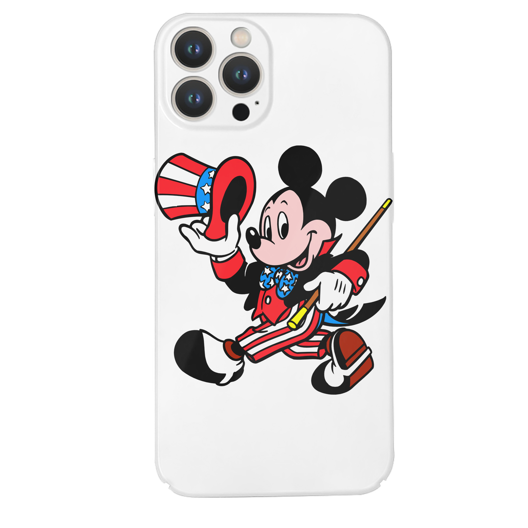 （画像用） ミッキーマウス Mickey Mouse 【iPhone 14シリーズ対応】ハードケース